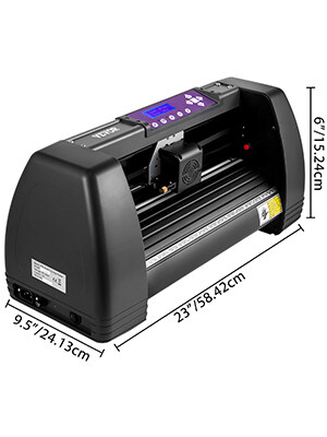 Offline 14&quot;/375mm LCD Plotter Machine with Vinyl Cutter U-Disk Windows