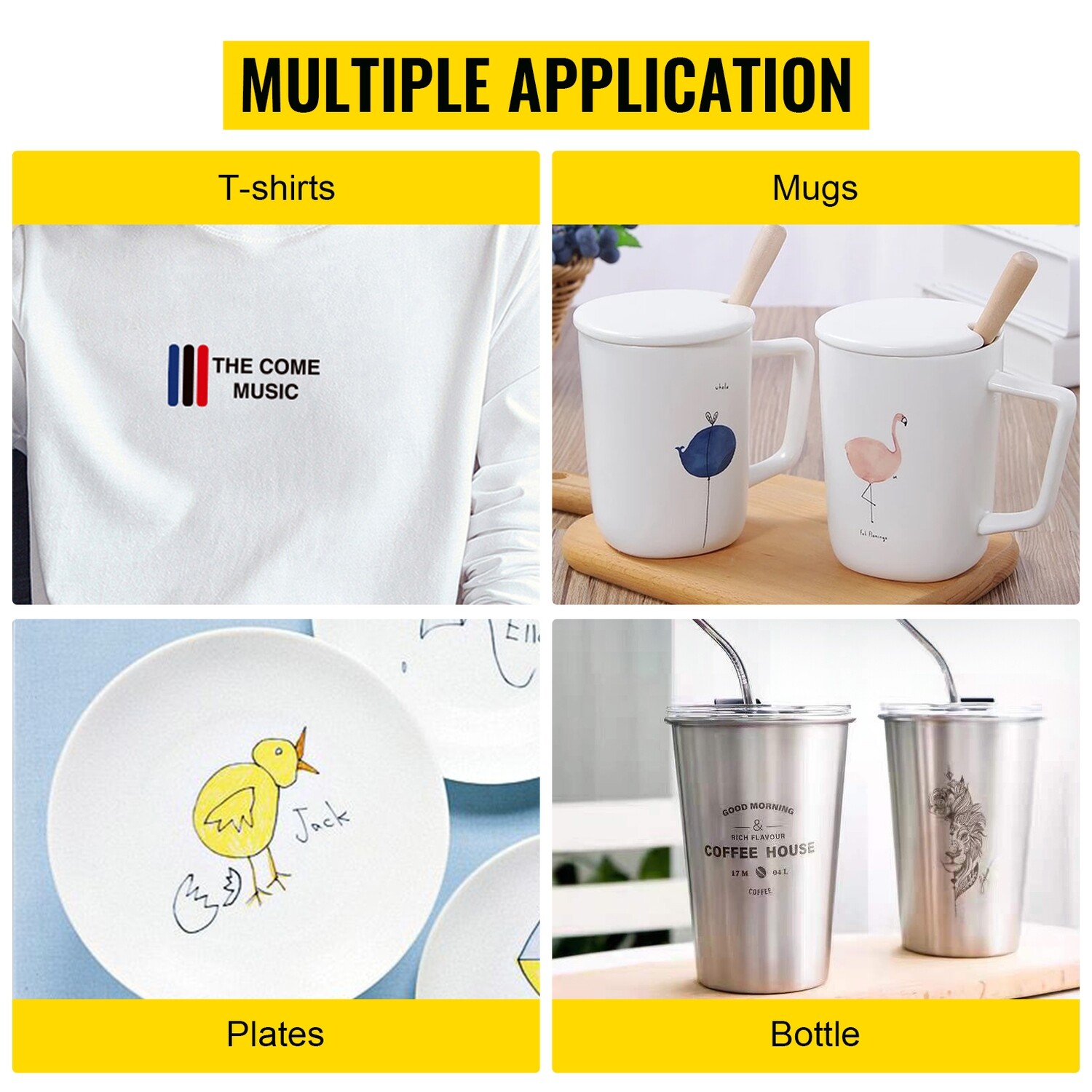 Heat Press 12x15 Inch Sublimation Machine for Caps and Mugs, 6-in-1 Multifunctional Heat Press for T-Shirts, Mugs, Hats, and More