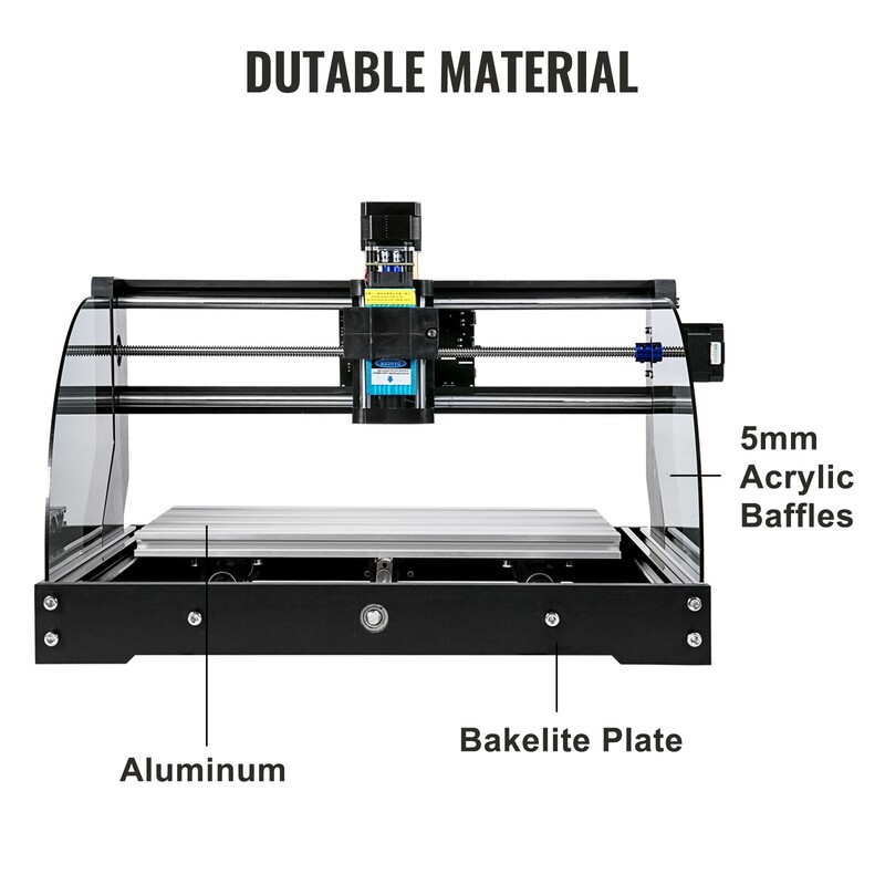 500mw Pro Cnc Router Engraving Machine With Offline Controller 3018