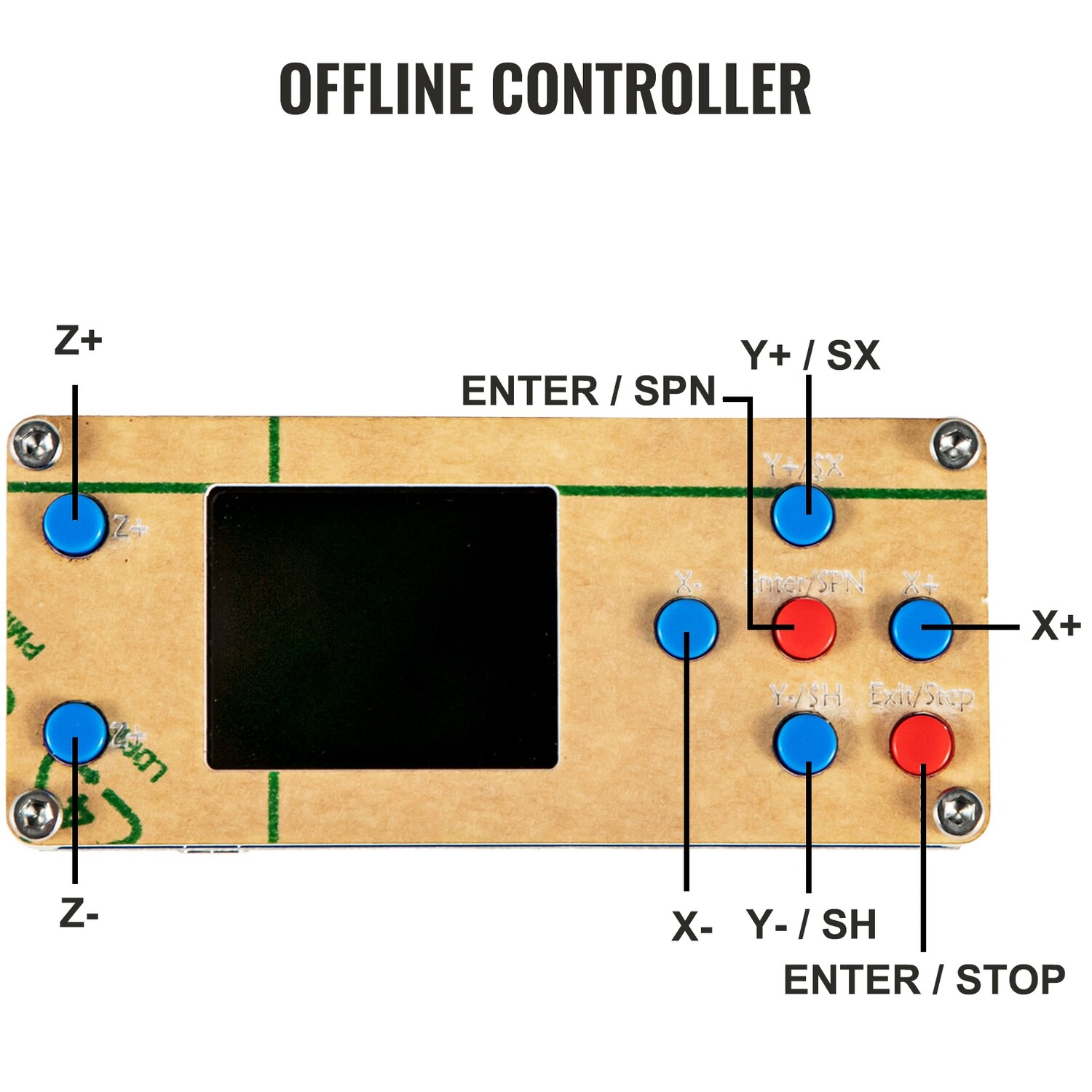 500mW Pro CNC Router Engraving Machine with 3018 Offline Controller - Ideal for Wood and Soft Material Engraving