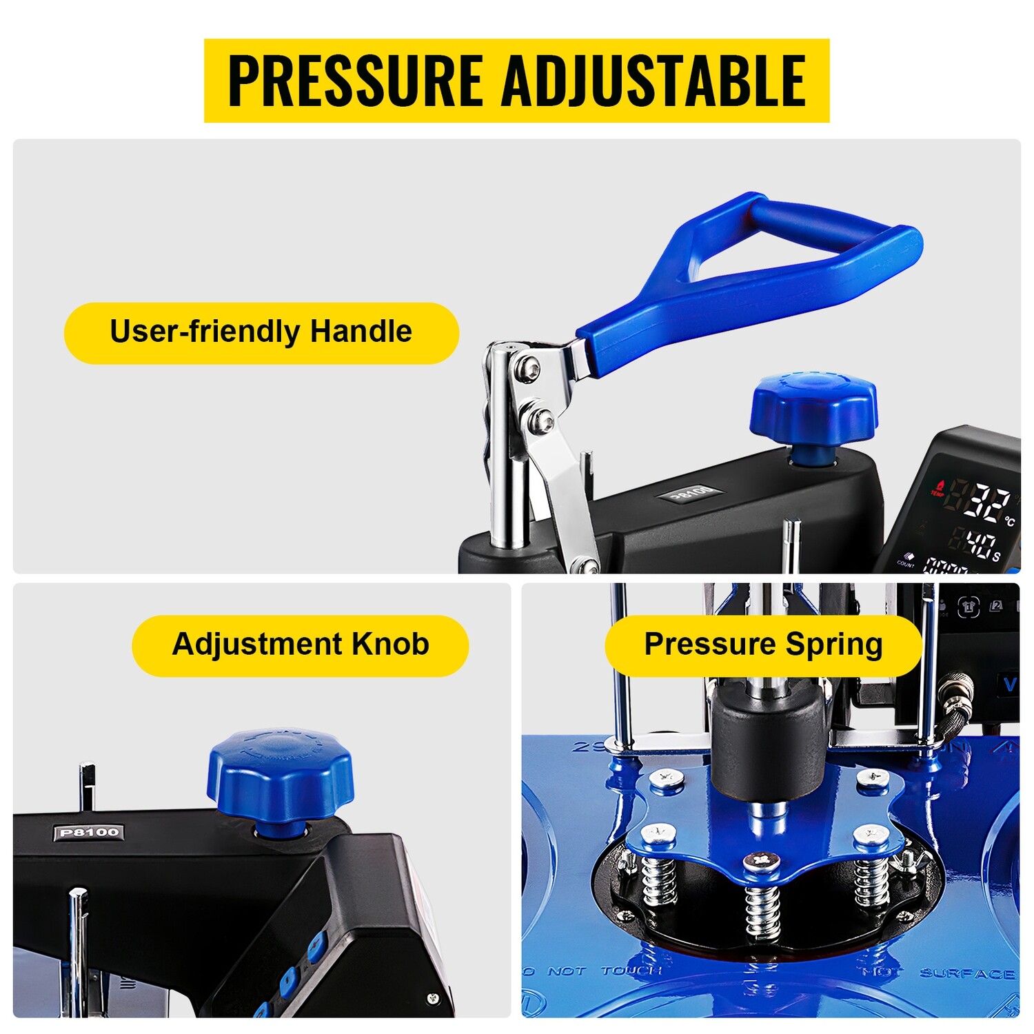 12 x 15-Inch 6-in-1 Heat Press Machine – Versatile Sublimation Machine for T-Shirts, Shoes, Mugs, and More
