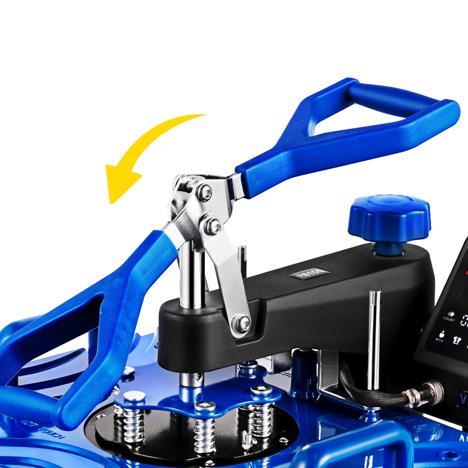 Heat Press 5-in-1 Multifunction 12x15 Sublimation Machine for DIY T-Shirts, Mugs, Caps, and Custom Printing