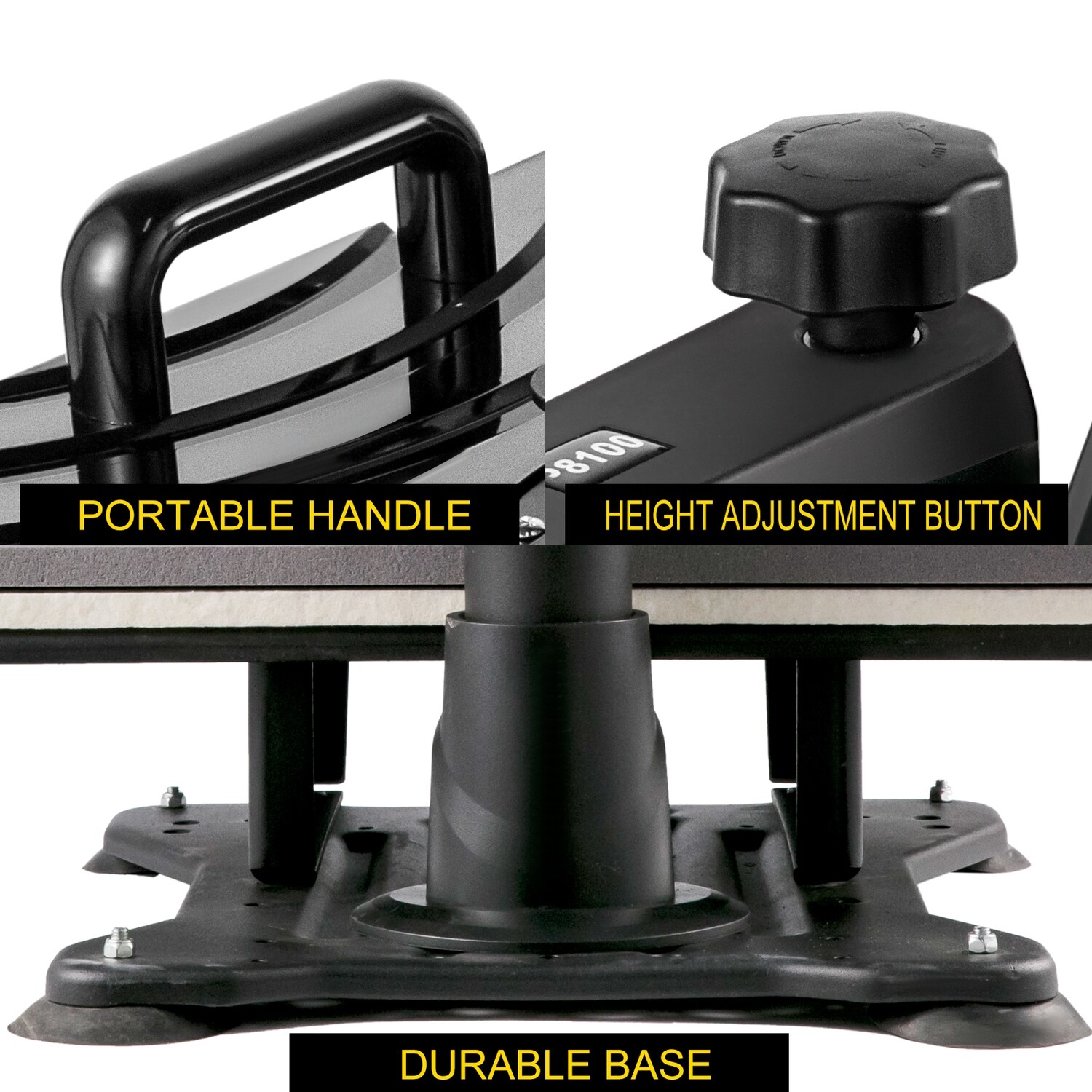 Multipurpose 5 in 1 Heat Press Sublimation Machine 12&quot; X 15&quot; For Shirt Mug Cap