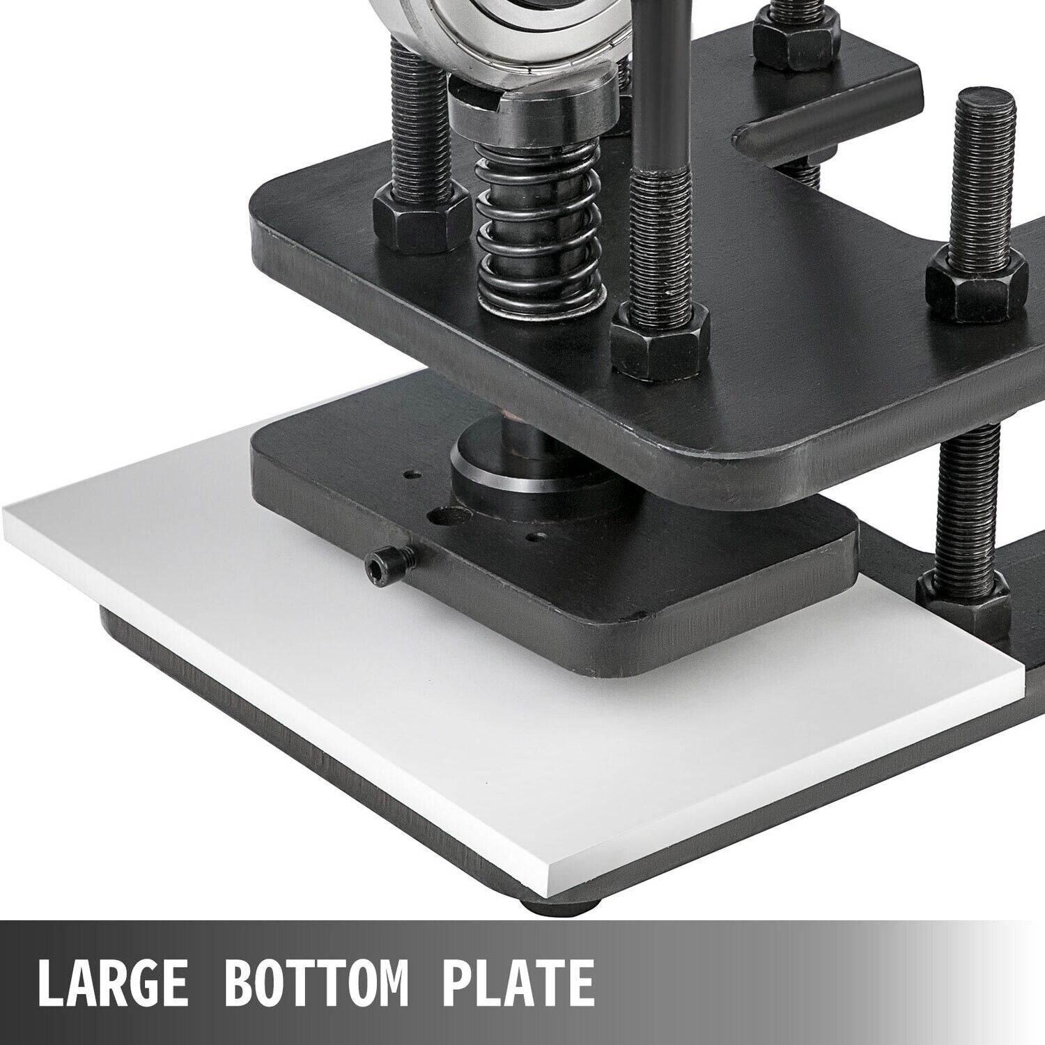Manual  Hand Press Die Cutter Heavy Duty Leather Embossing Machine