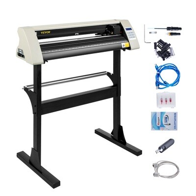 Vinyl Cutting Machine, 28&quot;, 720mm, with Stand Signmaster Cutting with a vinyl plotter