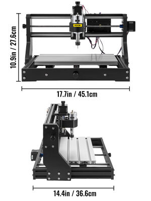 Laser Engraver For Plastic Wood Leather Cnc 3018 Pro 2500mw Cnc Machine