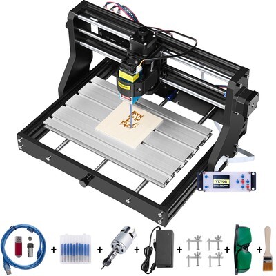 Laser Engraver For Plastic Wood Leather Cnc 3018 Pro 2500mw Cnc Machine