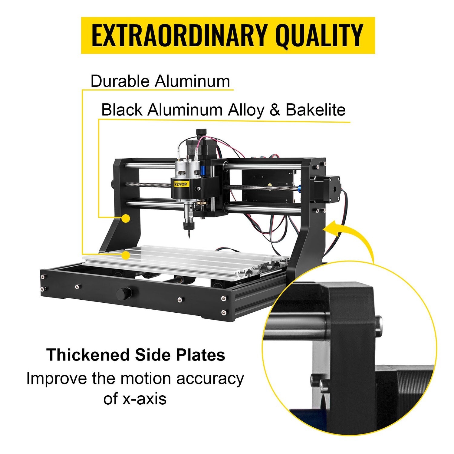 Laser Engraver For Plastic Wood Leather Cnc 3018 Pro 2500mw Cnc Machine