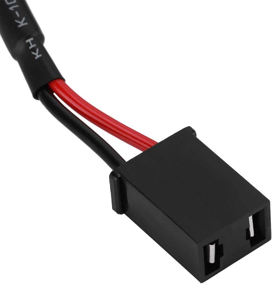 2X H7 LED Headlight Canbus Decoder - Error-Free Anti-Flicker Resistor for H7 LED Headlights - Ensures Compatibility and Eliminates Dashboard Error Messages for Enhanced Driving Safety