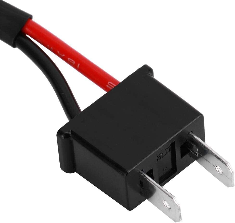 2X H7 LED Headlight Canbus Decoder - Error-Free Anti-Flicker Resistor for H7 LED Headlights - Ensures Compatibility and Eliminates Dashboard Error Messages for Enhanced Driving Safety