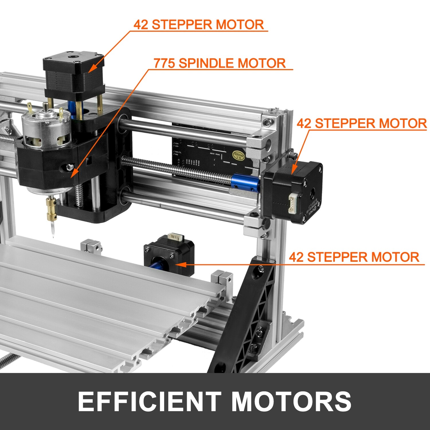 CNC 1610 Router Kit with ER11 - Precision USB Engraver and Offline Controller for Accurate Cutting and Engraving - Perfect for Woodworking, Metalworking, and DIY Projects