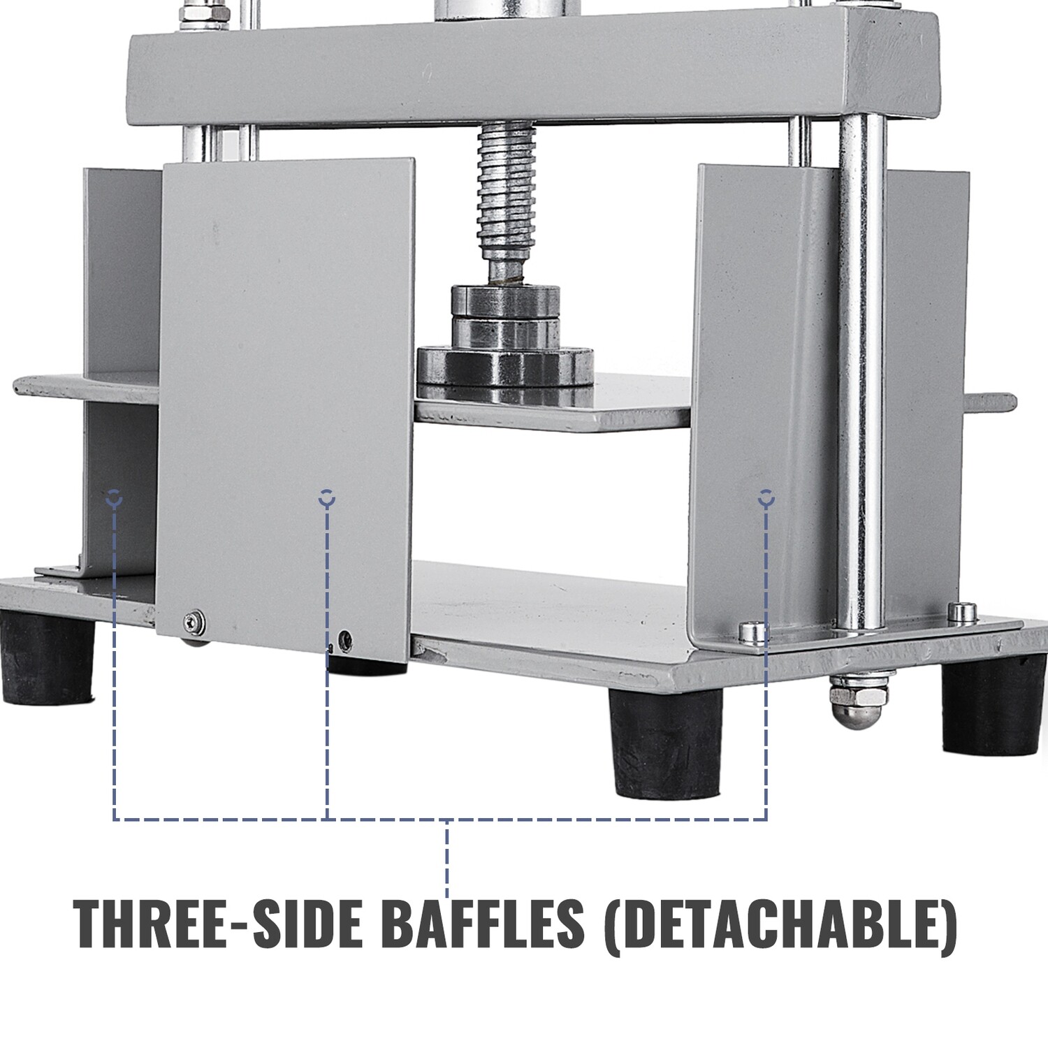 A4 Flat Paper Press Machine - Manual Steel Bookbinder Press for Receipt Flattening and Document Preparation, Durable and Efficient for Professional Use