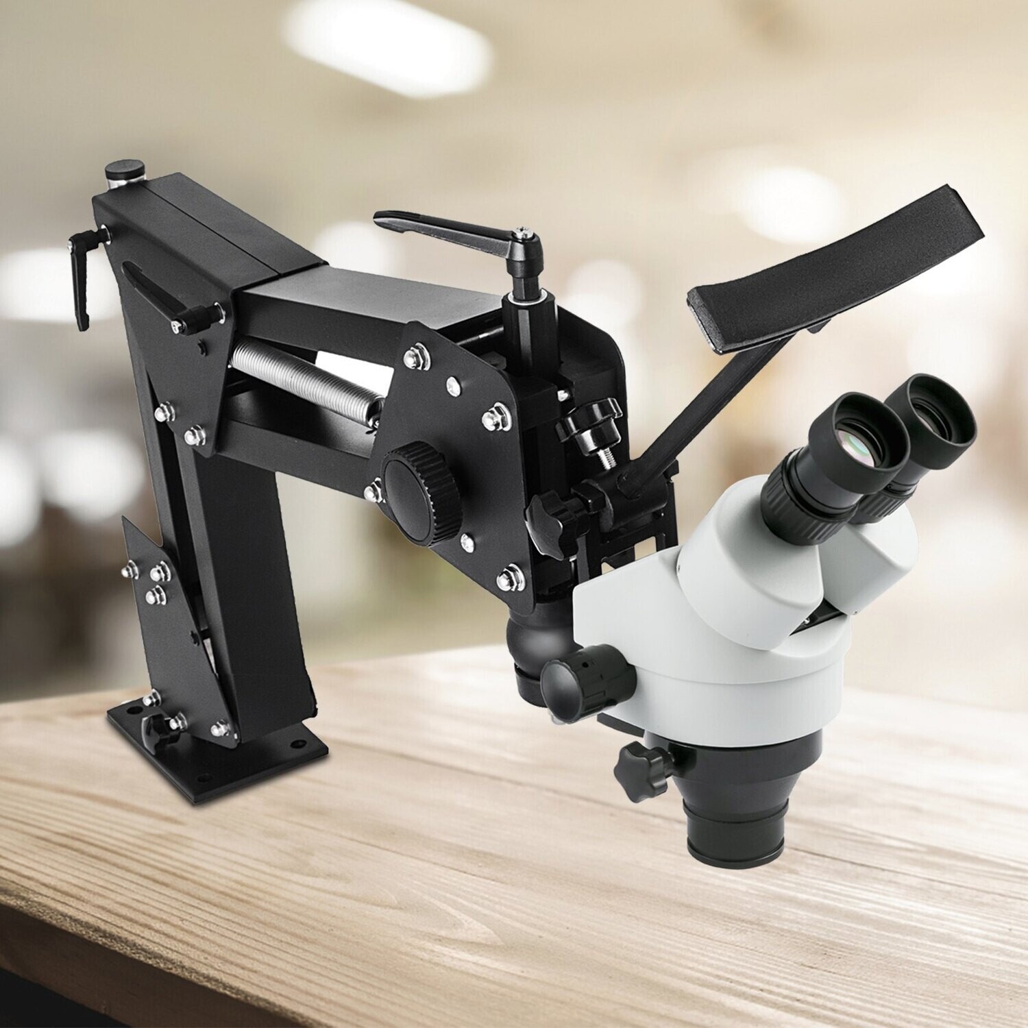 Jewelry Tools Micro Inlaid Mirror Micro-setting Microscope 0.5x/165mm
