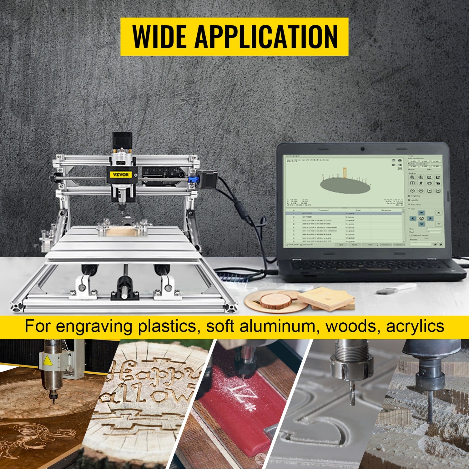 CNC 2418 GRBL Control Milling Machine – 3-Axis Engraver Kit for Wood, PVB, and PCB