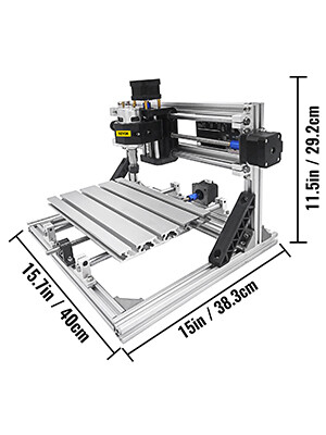 CNC 2418 GRBL Control Milling Machine – 3-Axis Engraver Kit for Wood, PVB, and PCB