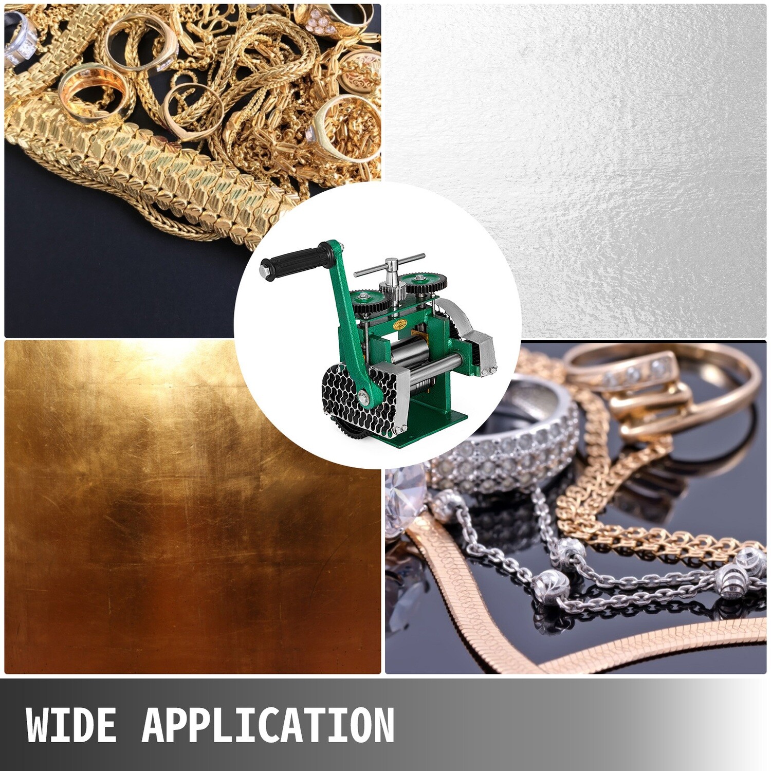 85mm Manual Pattern Tableting Jewelry Making Rolling Mill Machine, Durable Metal Rolling Mill for Jewelry Design, Manual Rolling Mill for Coin and Ring Making