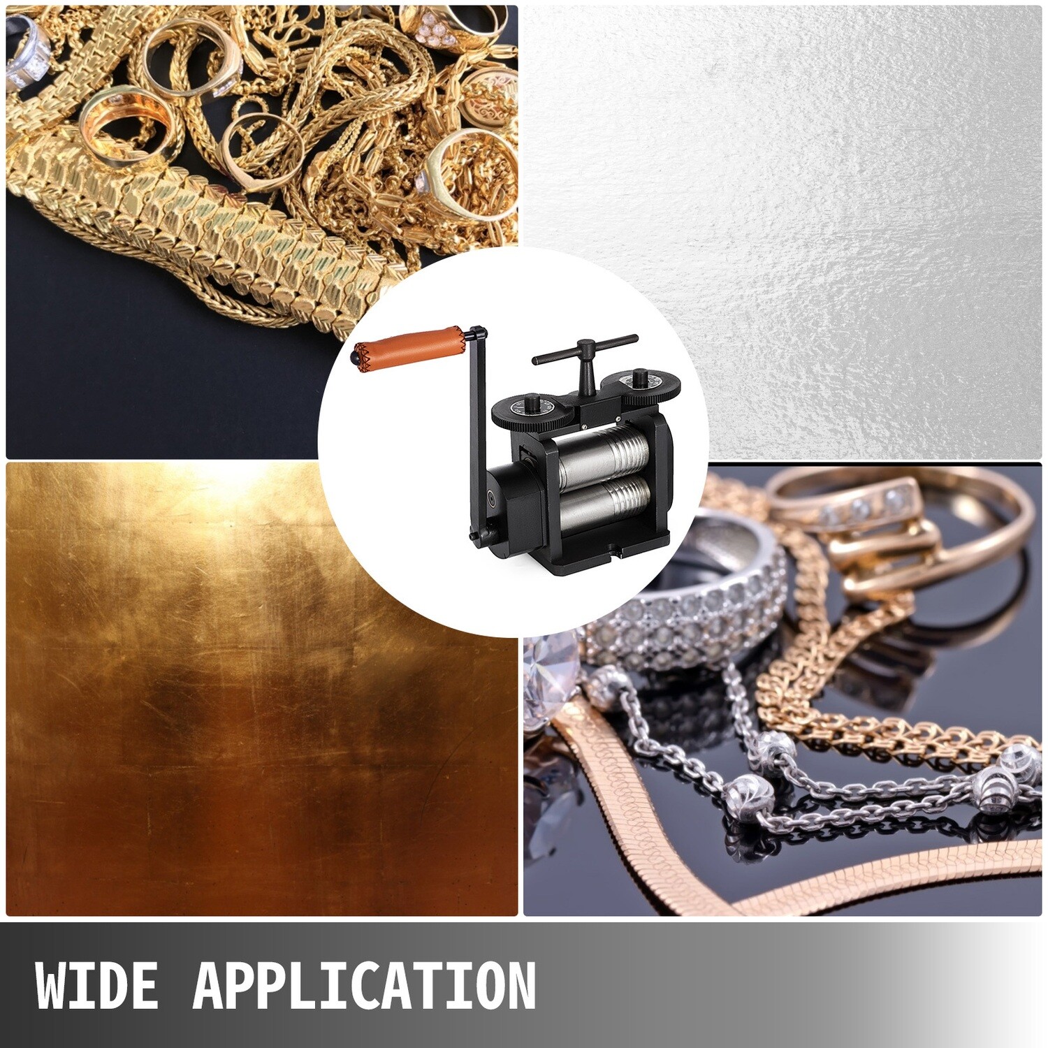 Jewelry Making Roller Pattern Combination Rolling Mill Machine – Versatile Tool for Metal Shaping and Texturing