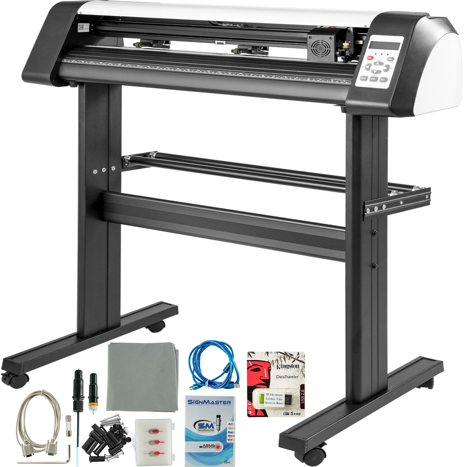 Sign Making Software Usb Graphics 28&quot; Vinyl Cutter Plotter Cutting Machine 720mm