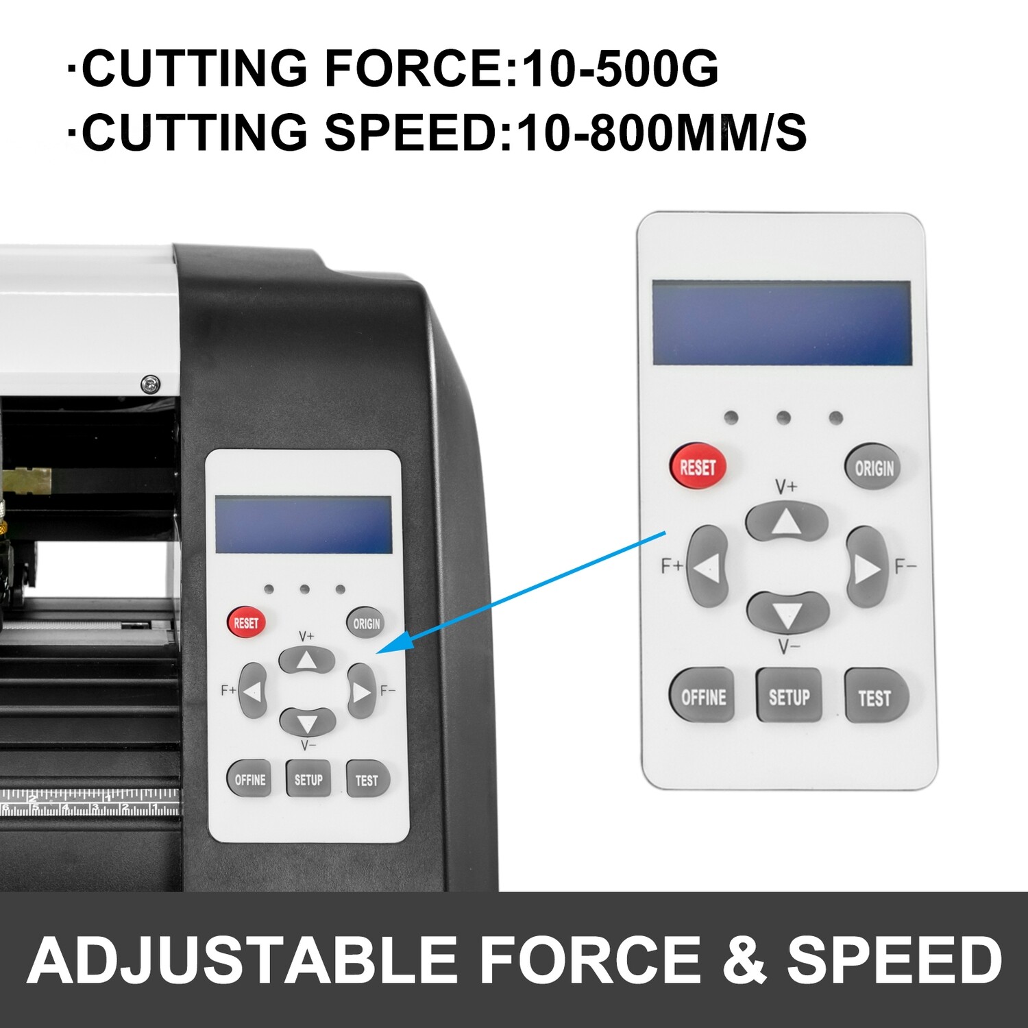 Sign Making Software Usb Graphics 28&quot; Vinyl Cutter Plotter Cutting Machine 720mm