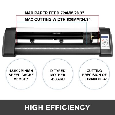 Sign Making Software Usb Graphics 28" Vinyl Cutter Plotter Cutting Machine 720mm