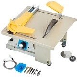 10000r 350w Benchtop Table Saw Blade Diy Woodworking Cutting Machine