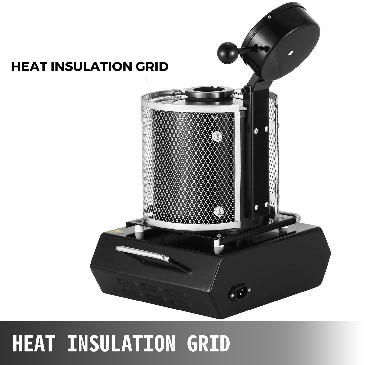 1kg Gold Muffle Furnace with Graphite Crucible 220V, Professional Automatic Melting Furnace – Optimal Capacity and Voltage