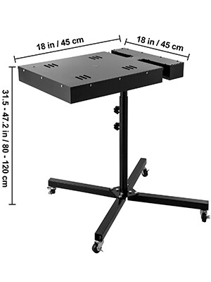 Adjustable 18x18&quot; Flash Dryer for Silkscreen Printing - Heavy-Duty Dryer for Efficient and Even Curing of Printed Materials