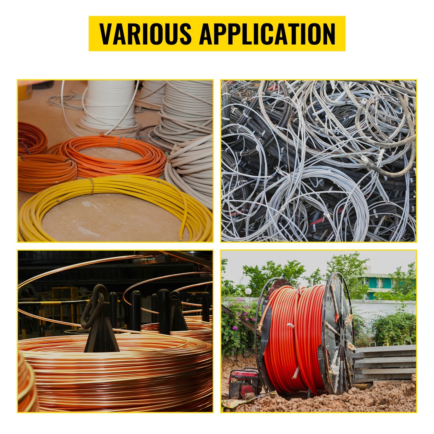 Scrap Metal Recycle Tool Copper Wire Stripper Cable Stripping Machine 1-20mm
