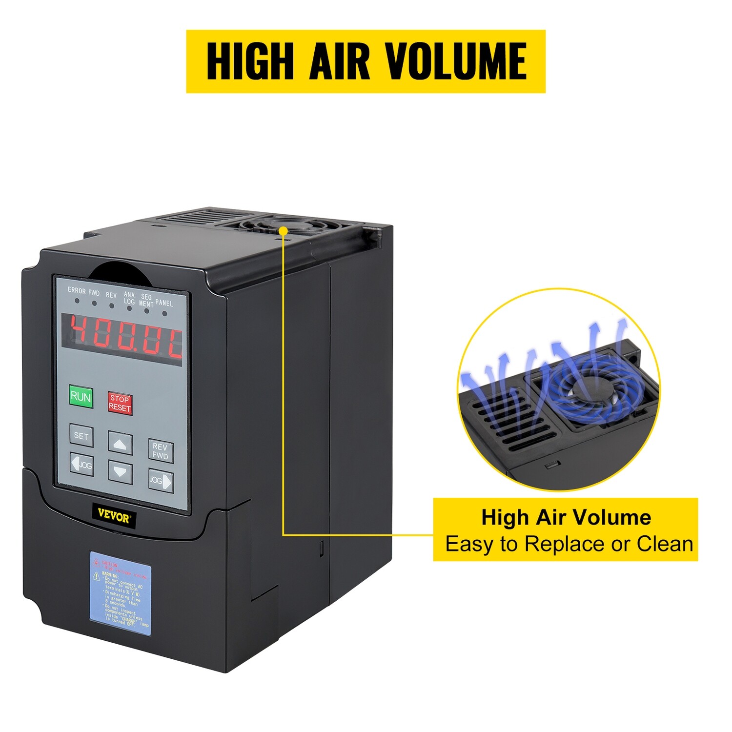 Inverter Variable Frequency Drive 1.5kW–7.5kW 220V CNC Motor