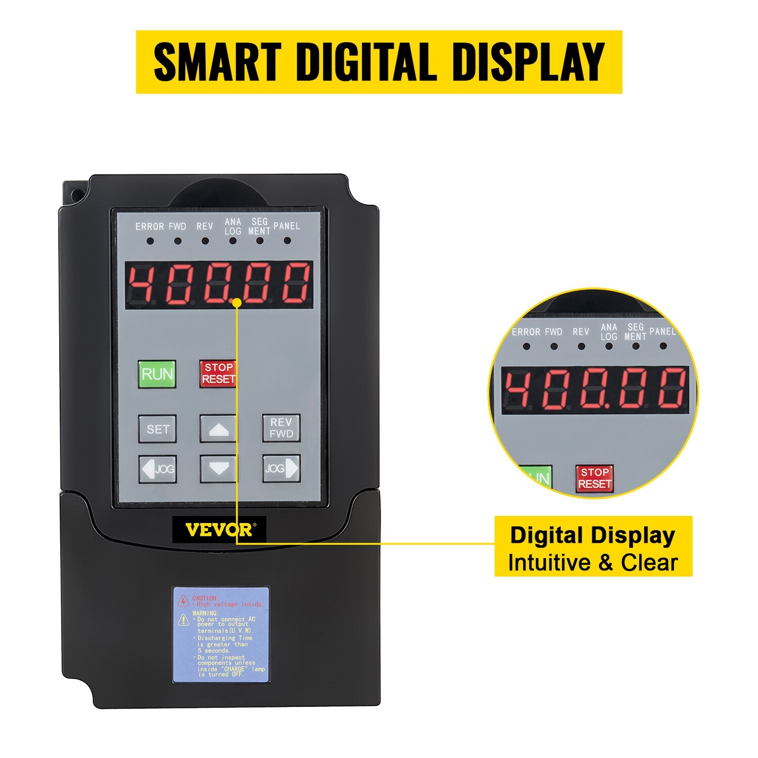 Inverter Variable Frequency Drive 1.5kW–7.5kW 220V CNC Motor
