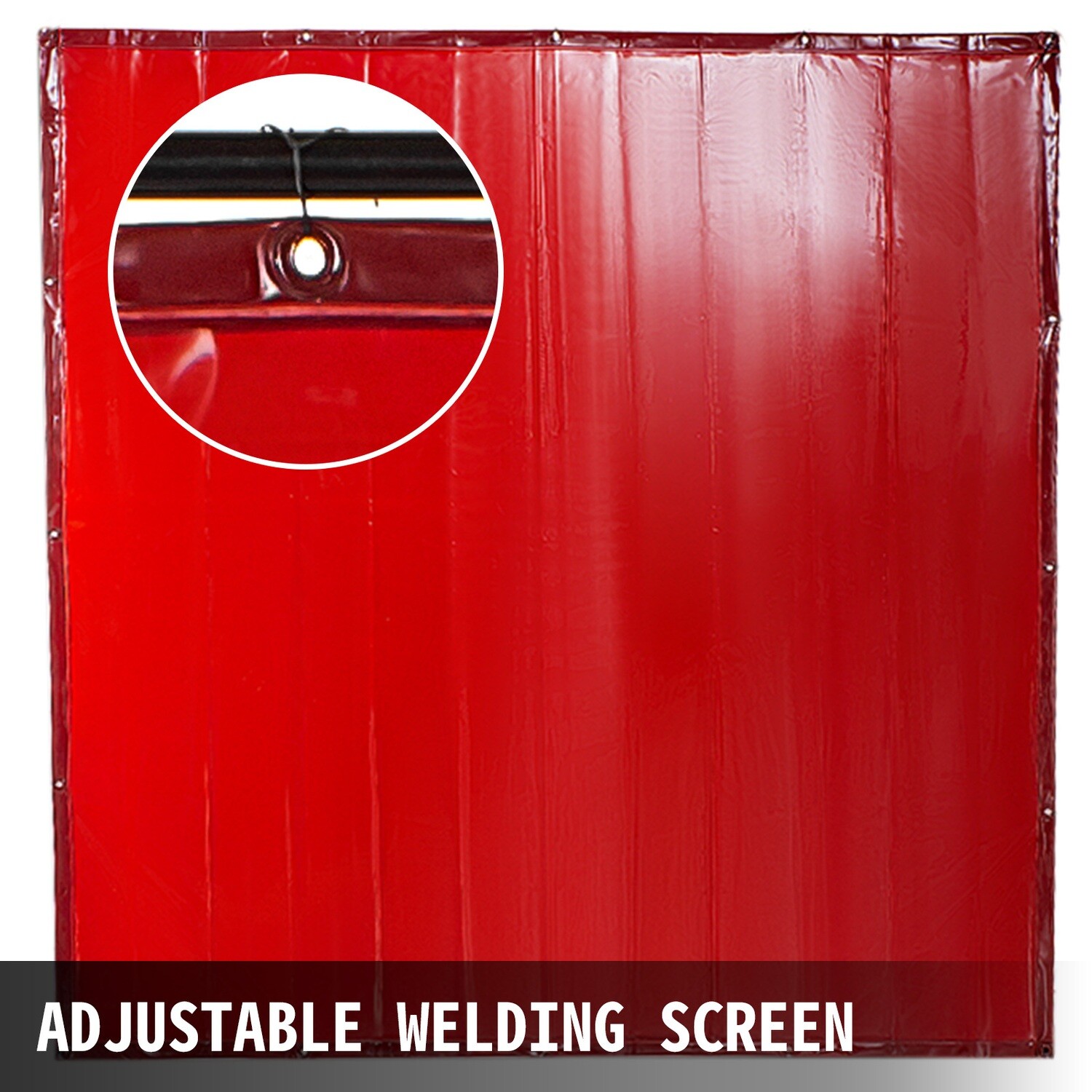 6&#39; X 6&#39; Flame Retardant Vinyl Welding Screens with Red Frame
