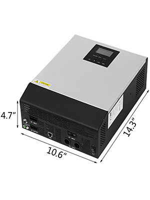 24V Low Frequency Pure Sine Wave MPPT Off-Grid Power Inverter - 230V AC Solar Inverter for Reliable Energy Conversion