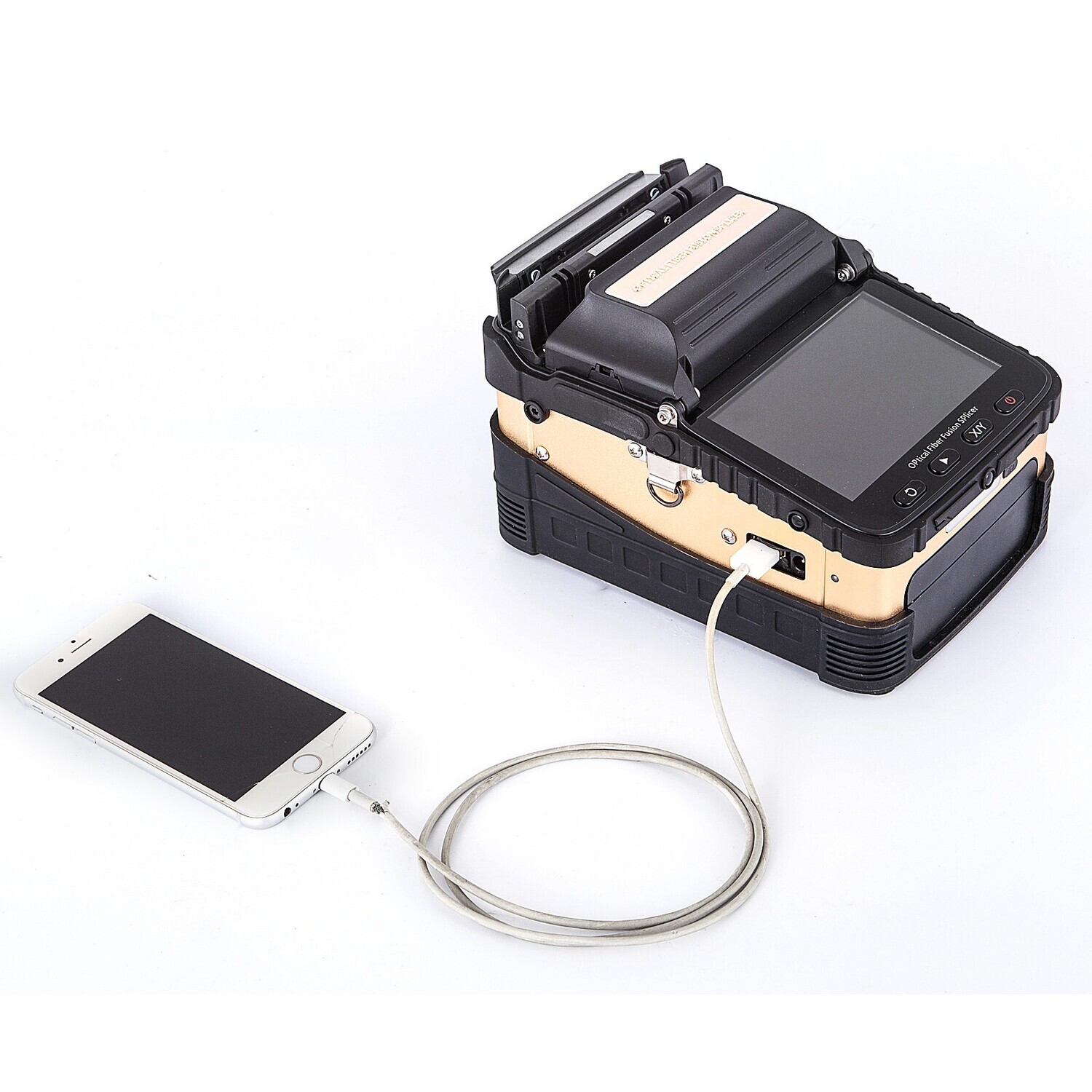 Fiber Optical Welding Splicing Machine – Automatic AI-8 Fiber Fusion Splicer Kit for Precise and Efficient Splicing