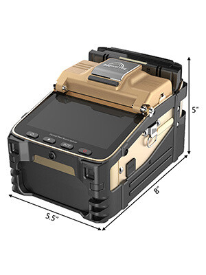 Fiber Optical Welding Splicing Machine – Automatic AI-8 Fiber Fusion Splicer Kit for Precise and Efficient Splicing