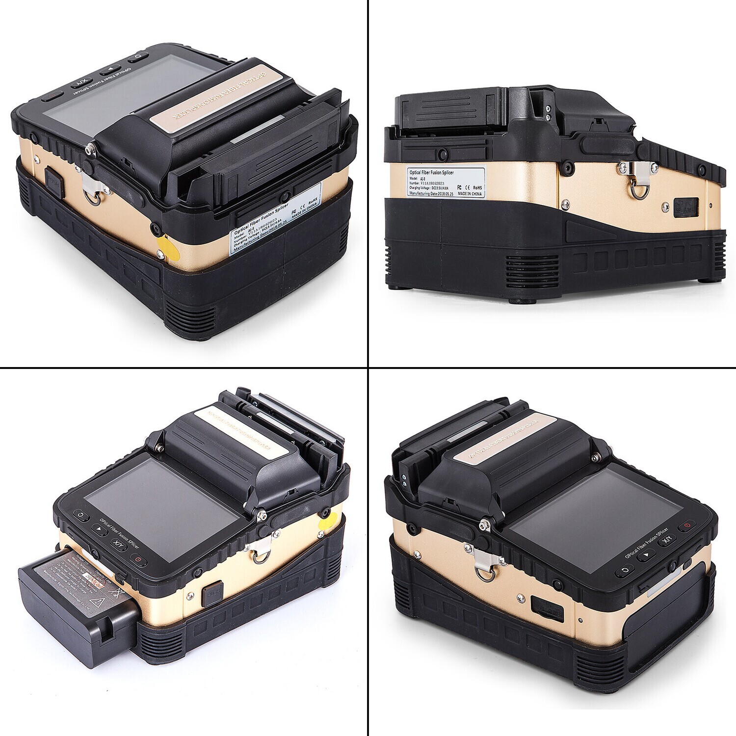 Fiber Optical Welding Splicing Machine – Automatic AI-8 Fiber Fusion Splicer Kit for Precise and Efficient Splicing