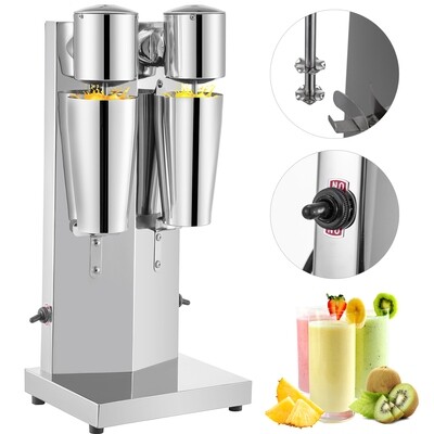 Electric Milkshake Maker Kit – Stainless Steel Milkshake Machine for Home and Commercial Use