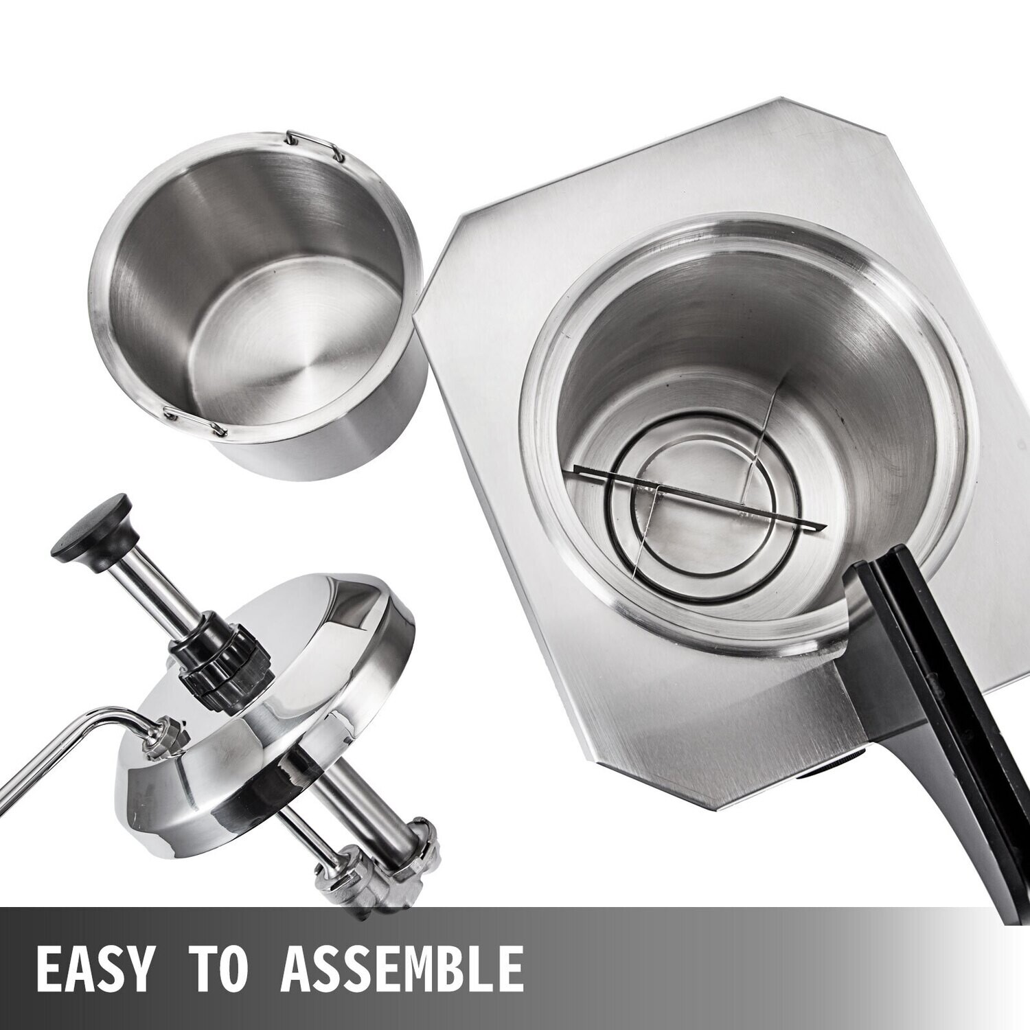 Pump for Fudge Warmer and Hot Cheese Steel, stainless 1 Pump Nacho Cheese Warmer