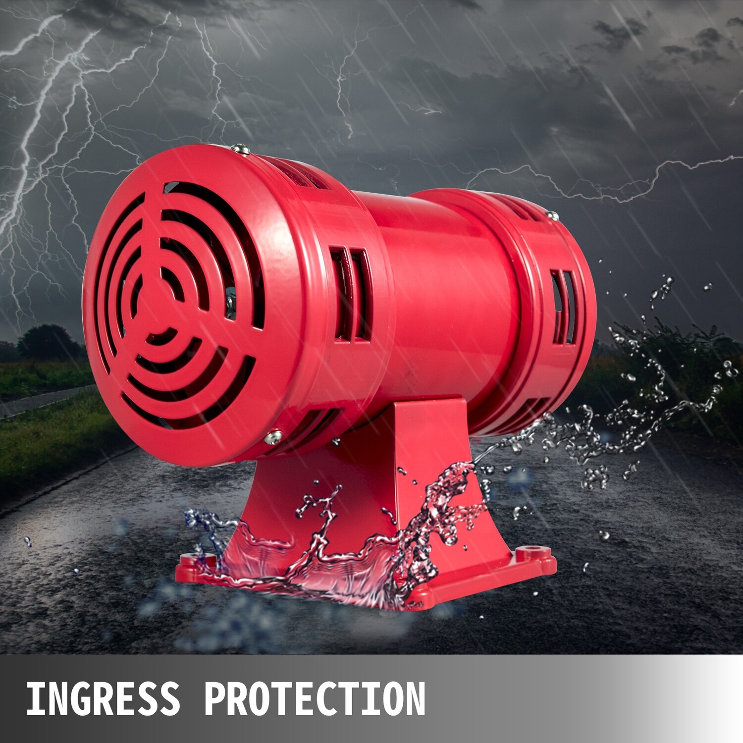 Tornado Siren Ms-490 Air Siren Air Raid Horn 140db Industrial Siren