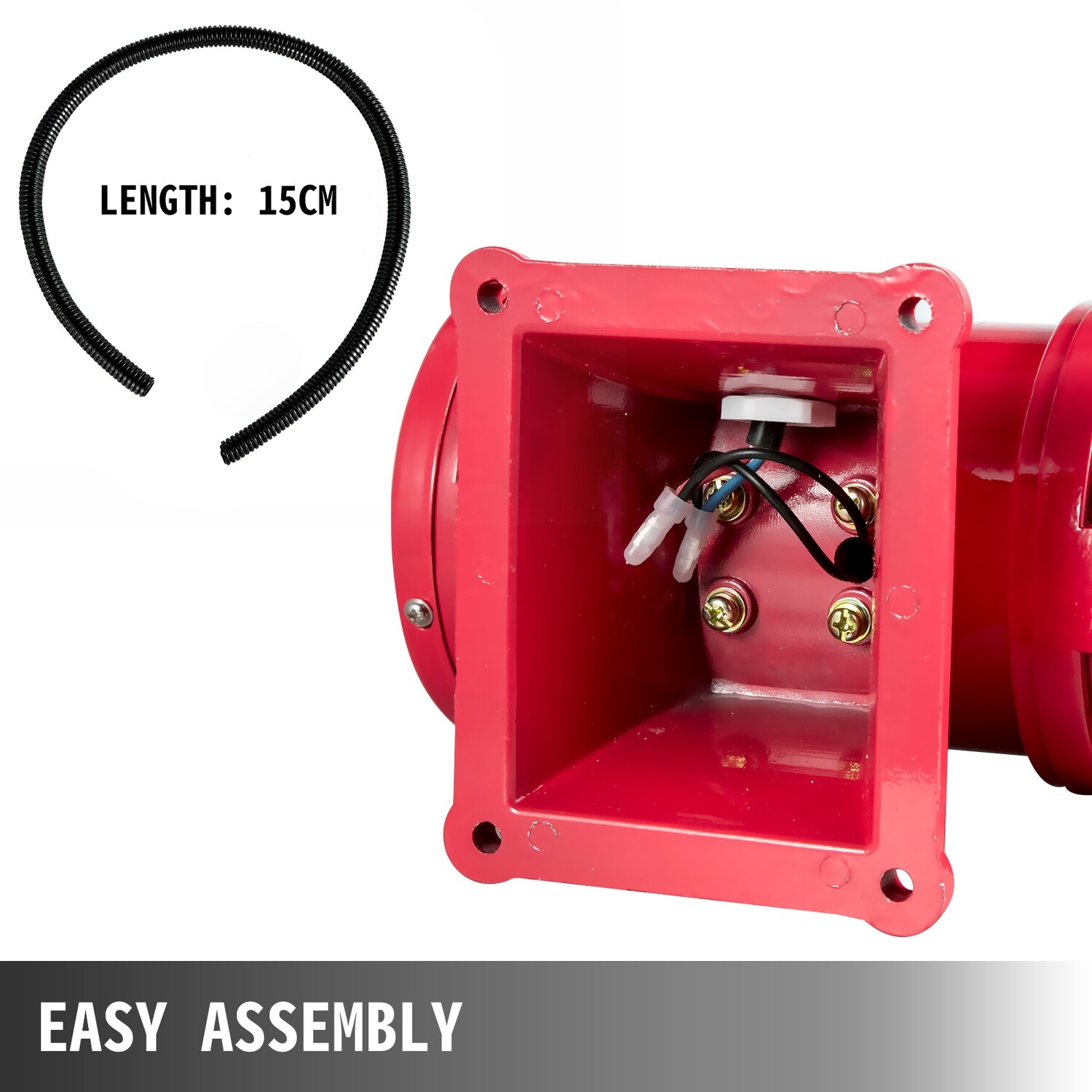 Tornado Siren Ms-490 Air Siren Air Raid Horn 140db Industrial Siren