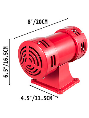 Tornado Siren Ms-490 Air Siren Air Raid Horn 140db Industrial Siren