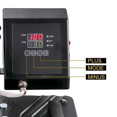 DIY Printer 8-in-1 Digital Heat Press Machine for Transfer and Sublimation – Rotary Press for T-Shirts, Mugs, Caps, and More