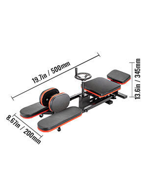 Split Training Equipment Gym Heavy Duty Leg Stretcher Stretching Machine