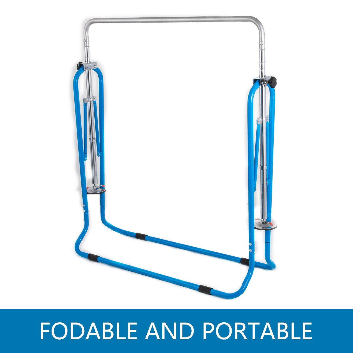 Gymnastics Bar for Kids Home Gym Expandable Horizontal Training Bars with Adjustable Heights