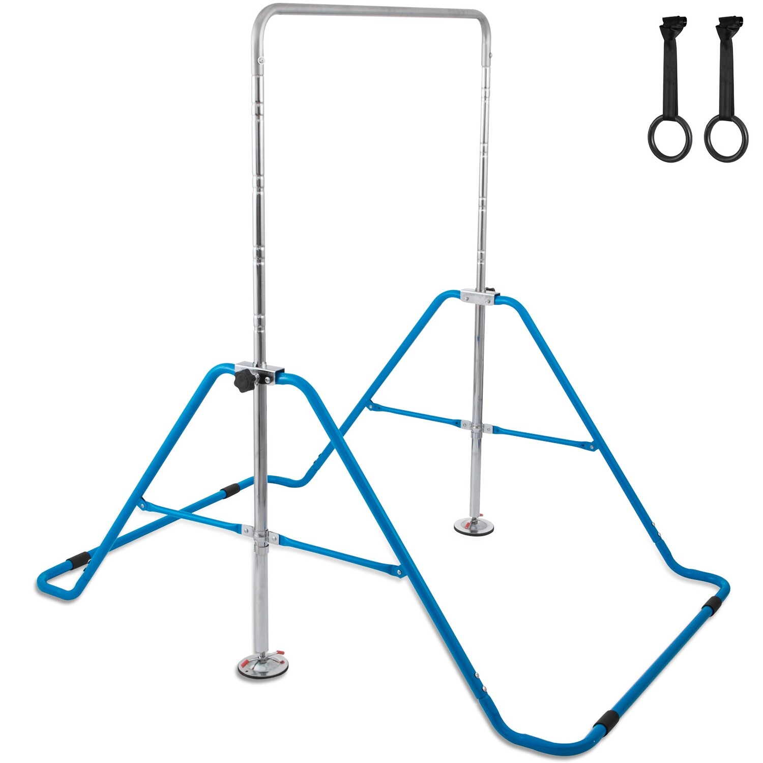 Gymnastics Bar for Kids Home Gym Expandable Horizontal Training Bars with Adjustable Heights