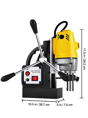 Magnetic Drilling Machine Md40 Mag Drill 40mm Powerful 12000n Lightweight