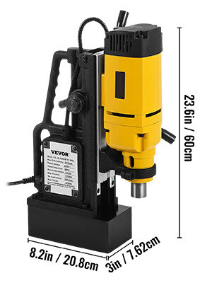 Magnet Tapping 1200w J1z-23 Magnetic Base Drill Machine Drilling 23mm