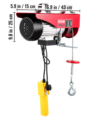 Wireless Lifting Crane Scaffolding Garage Gantry Electric Hoist Scaffold Winch