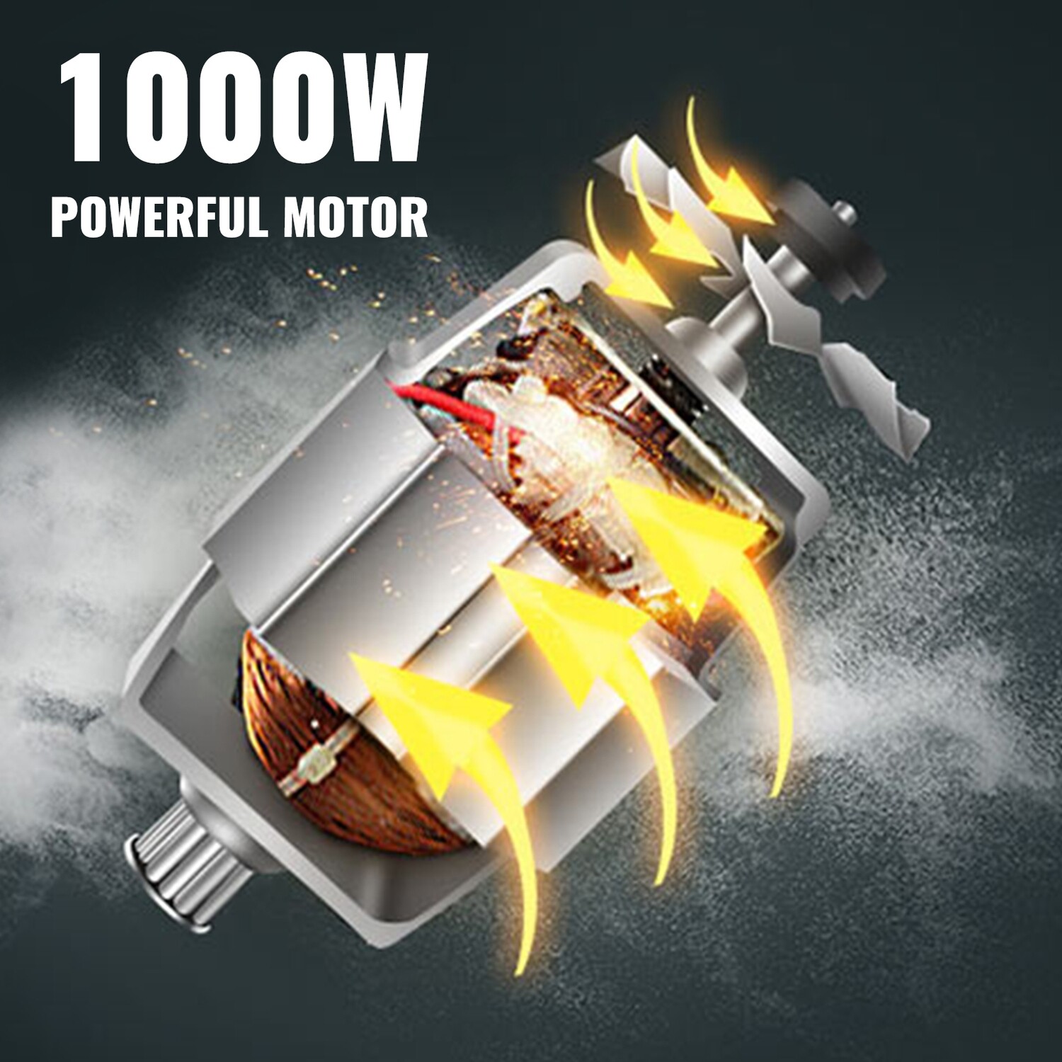 Red 4 in 1 Stand Mixer Meat Grinder Juice Blender 1000w 5qt Bowl