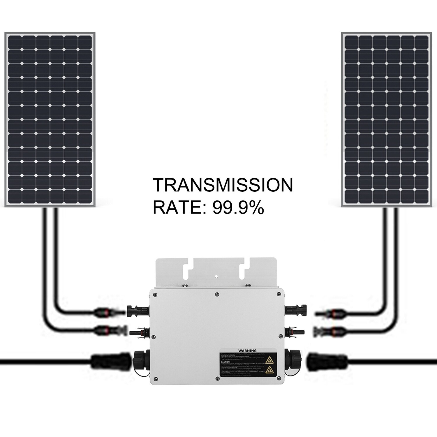 Micro Inverter Solar Grid Tie 600w Pure Sine Intelligent Strong Packing On