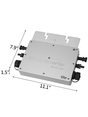 Micro Inverter Solar Grid Tie 600w Pure Sine Intelligent Strong Packing On